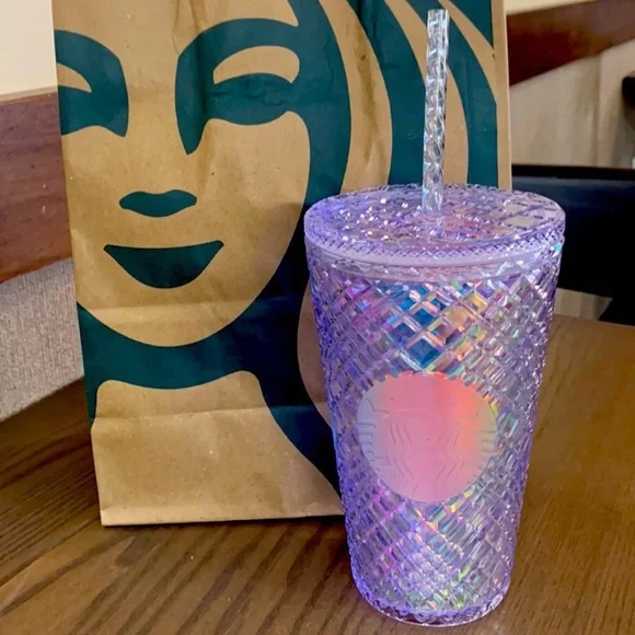 Starbucks Unicorn Jeweled Diamond Bling Tumbler HTF 2022 Grande 16 oz. NWT - Picture 9 of 12